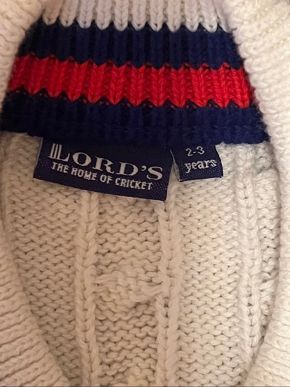 Lord’s Cricket Sweater & Sweatpants Set